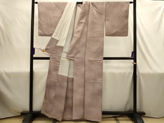 平和屋着物■小紋 青海波地紋 暈し染め 洗える着物 AABJ1919sx