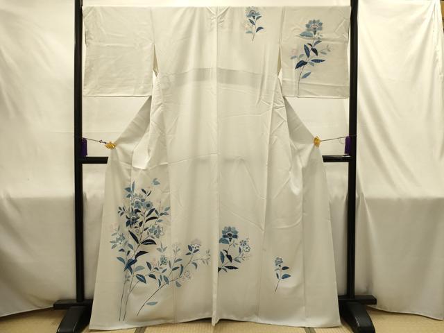 平和屋着物■訪問着 更紗花文 正絹 逸品 AABJ1939sx