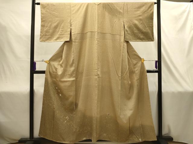 平和屋着物■訪問着 駒刺繍 宝尽くし 暈し染め 金銀彩 正絹 逸品 AABJ2027sx