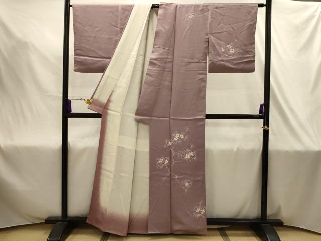 平和屋着物■訪問着 紫陽花 正絹 逸品 AABJ2038sx