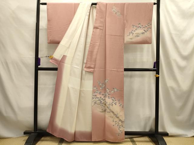 平和屋着物■訪問着 人物風景文 暈し染め 金彩 正絹 逸品 AABJ2059sx