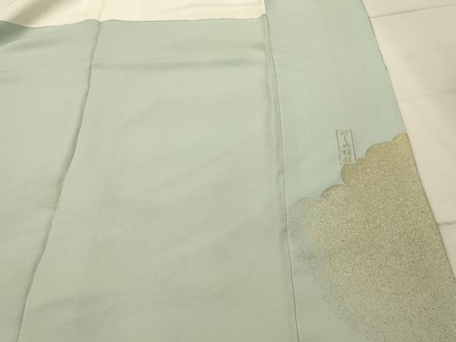 平和屋着物■豪華色留袖 熨斗目模様 金糸 正絹 逸品 AABJ2072sx