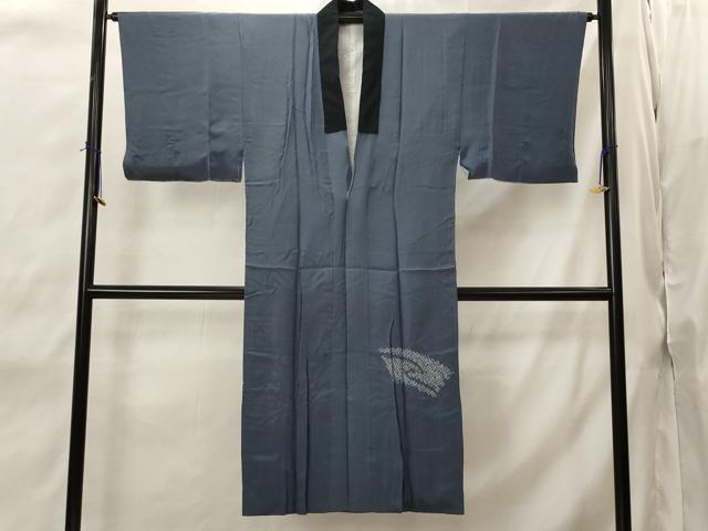 平和屋着物■男性 長襦袢 袷 絞り 人物風景文 金彩 正絹 逸品 AABJ2205st