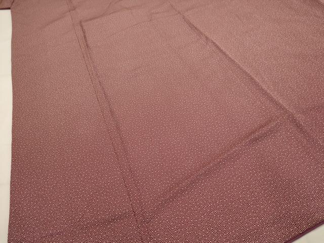 平和屋着物■江戸小紋 大小あられ ロング丈 正絹 逸品 AABJ2363st