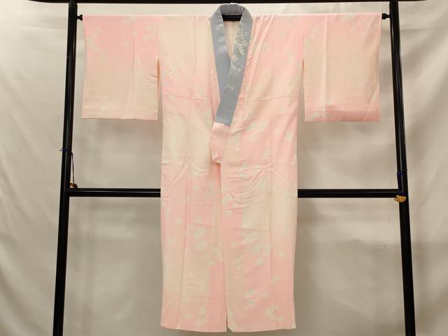平和屋着物■長襦袢 袷 舞花文 暈し染め 正絹 逸品 AABJ2384st