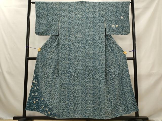 平和屋着物■訪問着 松葉 正絹 逸品 AABJ2391st
