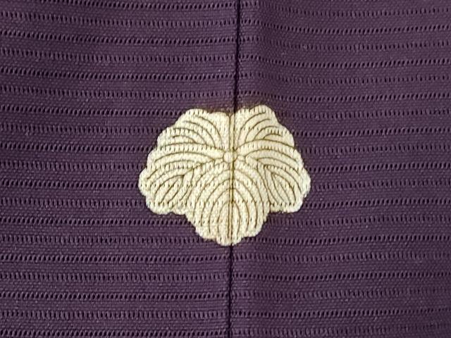 平和屋着物*夏物 色無地 絽 似せ紫色 正絹 逸品 AABJ2406jd