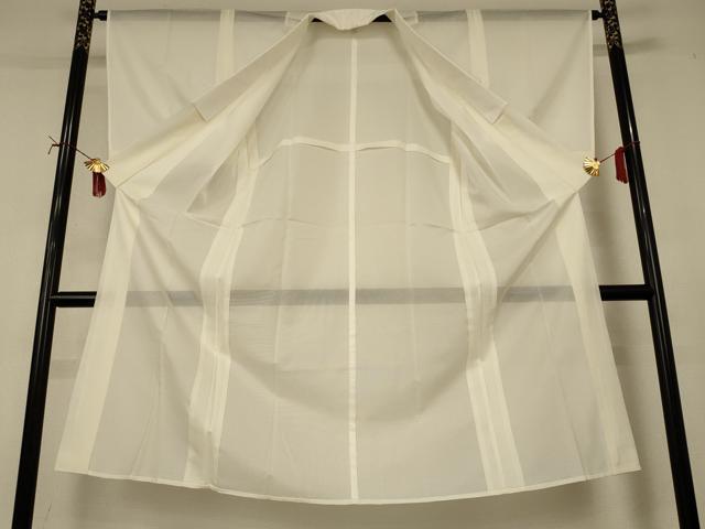 平和屋着物*夏物 長襦袢 絽 鳥の子色 洗える着物 AABJ2415jd