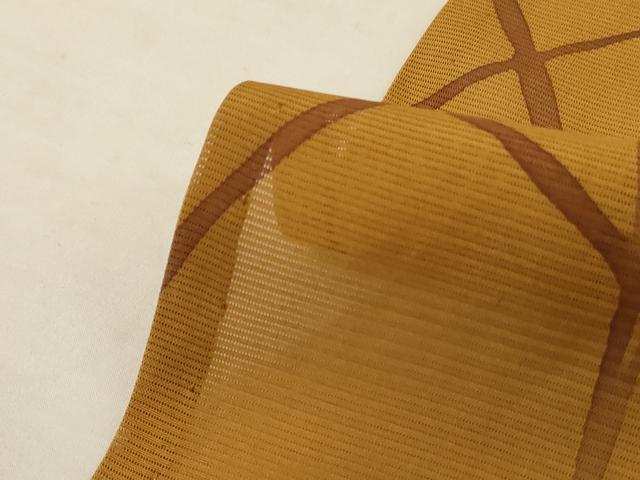 平和屋着物*夏物 小紋 絽 草葉文 正絹 逸品 AABJ2417jd