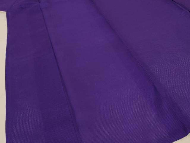平和屋着物*夏物 色無地 絽 葡萄色 正絹 逸品 AABJ2431jd