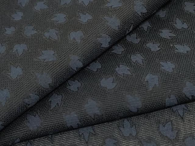 平和屋着物*夏物 お召 風通紗 舞葉文 正絹 逸品 AABJ2437jd