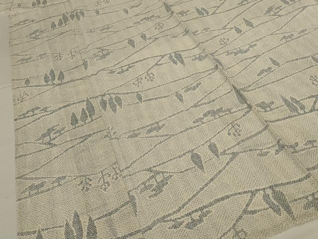 平和屋着物*夏物 小紋 絽 風景文 洗える着物 AABJ2444jd