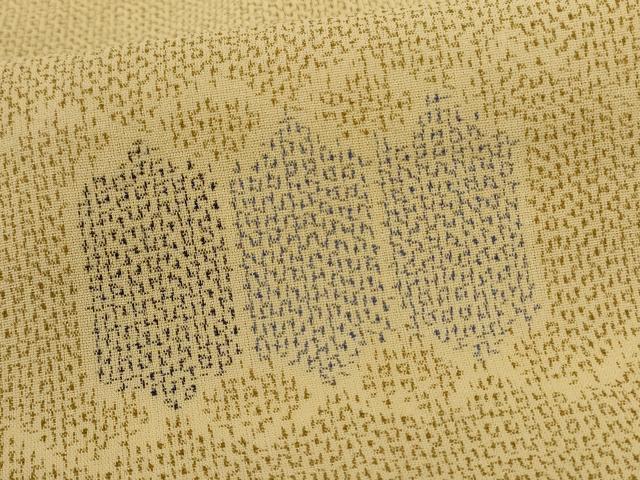 平和屋着物*夏物 紗紬 亀甲文 三越扱い 正絹 逸品 AABJ2452jd