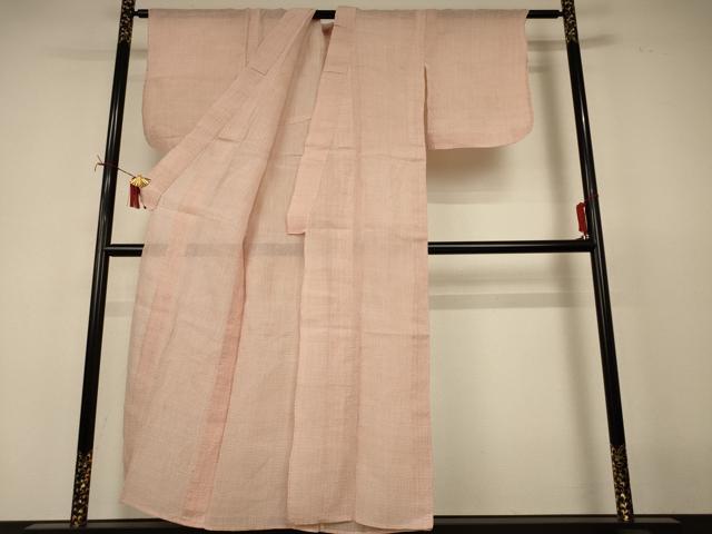 平和屋着物*夏物 小紋 紗 十字絣 AABJ2456jd