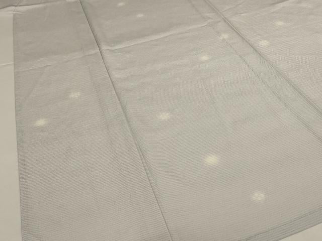 平和屋着物*夏物 小紋 絽 丸文 蛍暈し 正絹 逸品 AABJ2470jd