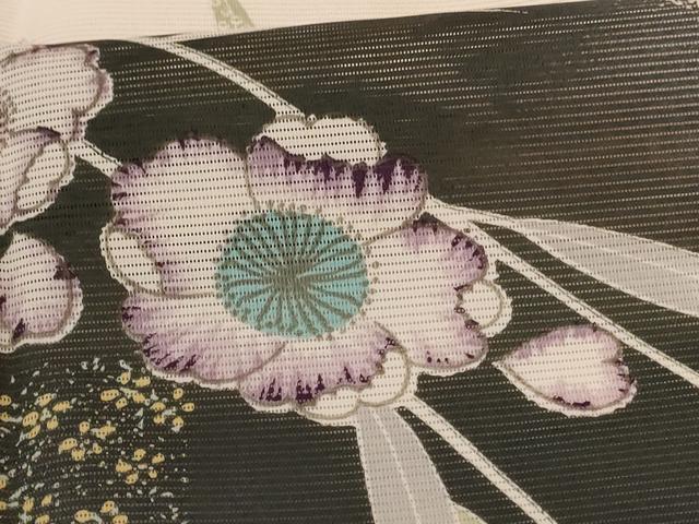 平和屋着物*夏物 訪問着 絽 辻が花 洗える着物 AABJ2499jd