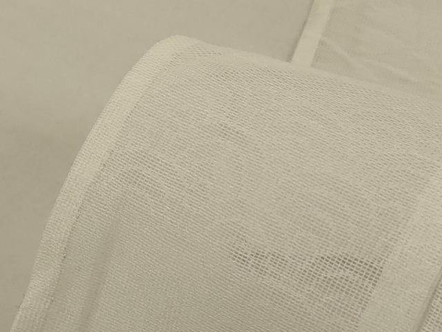 平和屋着物*夏物 長襦袢 吉祥草花紋紗 白色 洗える着物 AABJ2511jd