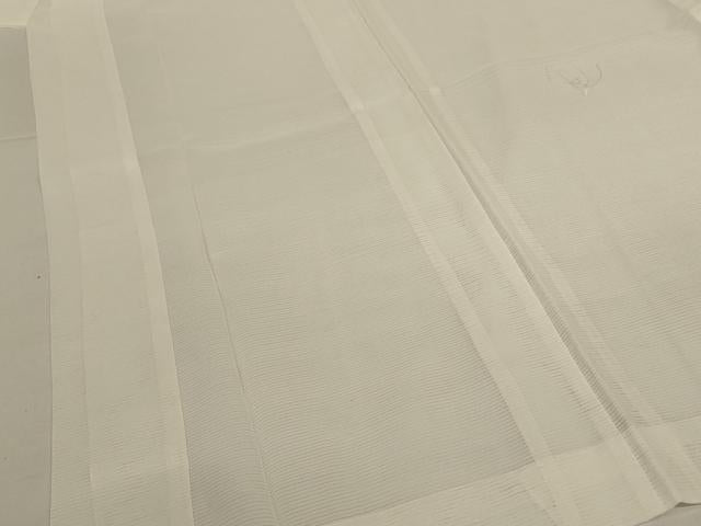 平和屋着物*夏物 長襦袢 絽 白色 洗える着物 AABJ2513jd