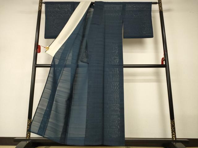 平和屋着物*夏物 色無地 変わり絽 褐返色 正絹 逸品 AABJ2520jd