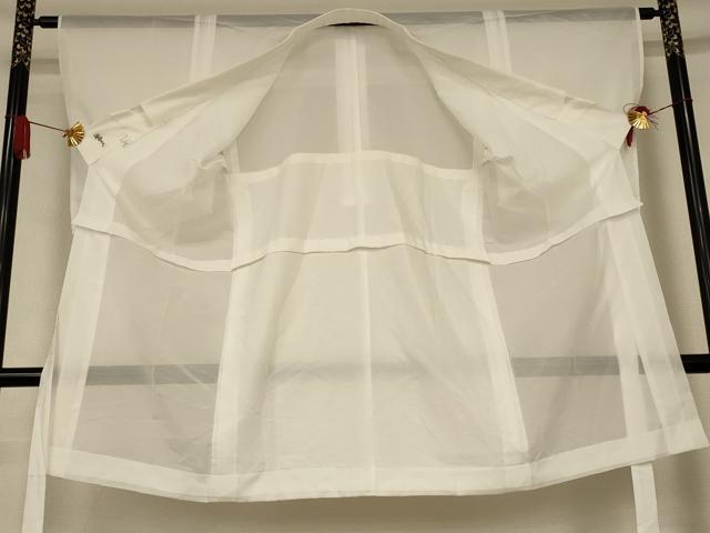平和屋着物*夏物 長襦袢 絽 白色 洗える着物 AABJ2536jd