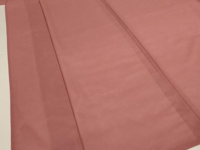 平和屋着物*夏物 色無地 絽 宗伝唐茶色 洗える着物 AABJ2554jd