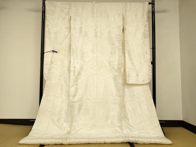 平和屋本店●白打掛 白無垢 和装 婚礼 結婚式 花嫁 神社挙式 松竹梅吉祥文様 AABJ2672fw