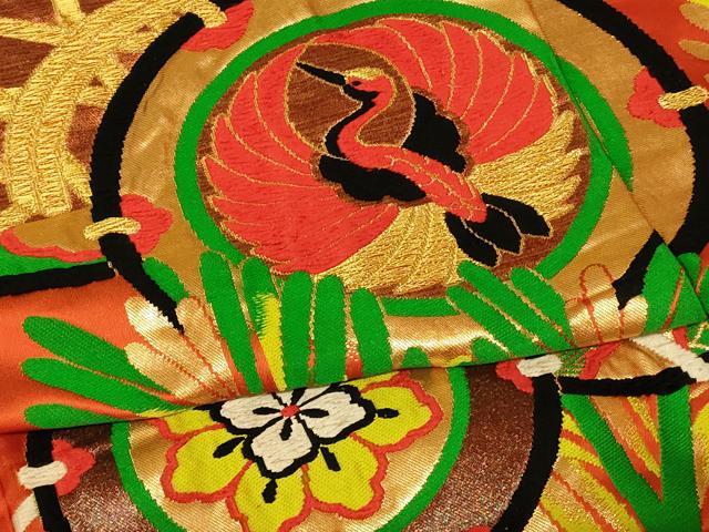 平和屋本店●色打掛 和装 婚礼 結婚式 花嫁 神社挙式 唐織 花鳥花鼓文 金糸 逸品 AABJ2673fw