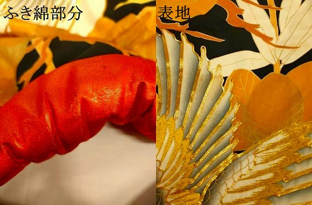 平和屋本店●色打掛 和装 婚礼 結婚式 花嫁 神社挙式 駒刺繍 飛鶴笹竹文 黒地 金糸 金彩 逸品 AABJ2710fw
