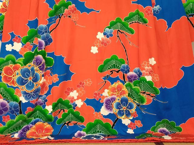 平和屋本店●お引きずり・お引き摺り・引き振袖 和装 結婚式 舞妓 芸妓 芸者 衣装 駒刺繍 雲取り松竹梅文 AABJ2726fw