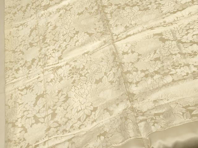 平和屋本店●白打掛 白無垢 和装 婚礼 結婚式 花嫁 神社挙式 唐織 孔雀草花文 逸品 AABJ2739fw