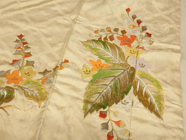 平和屋本店●色打掛 和装 婚礼 結婚式 花嫁 神社挙式 総刺繍 鳳凰草花文 金銀糸 逸品 AABJ2770fw