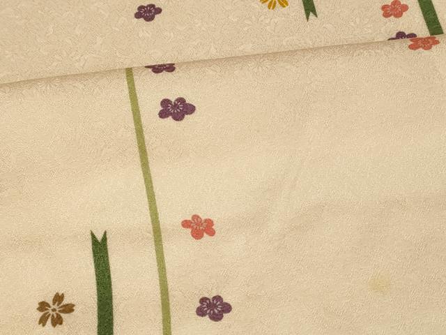 平和屋本店●お引きずり・お引き摺り・引き小紋 和装 結婚式 舞妓 芸妓 芸者 衣装 舞花文 逸品 AABJ2808fw