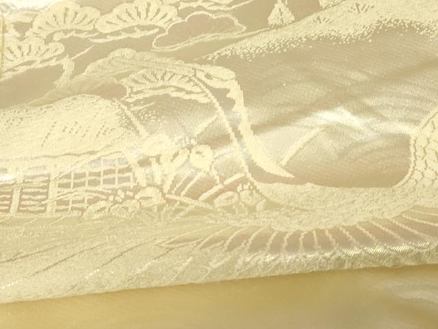 平和屋本店●白打掛 白無垢 和装 婚礼 結婚式 花嫁 神社挙式 唐織 飛鶴松竹梅文 逸品 AABJ2851fw
