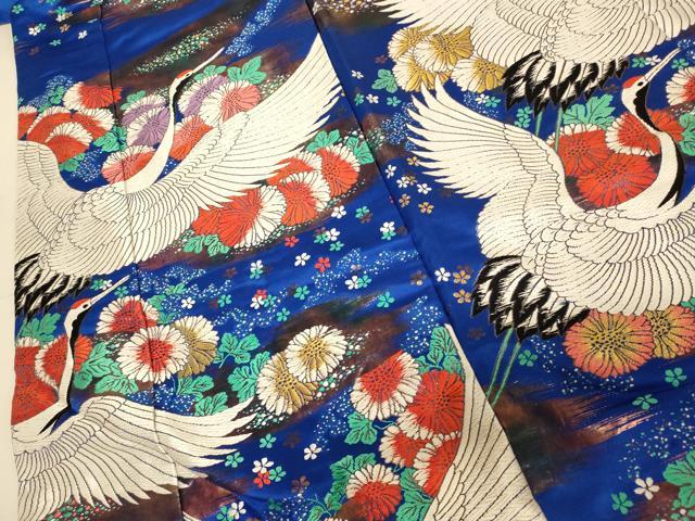 平和屋本店●色打掛 和装 婚礼 結婚式 花嫁 神社挙式 唐織 飛鶴草花文 金糸 逸品 AABJ2912fw
