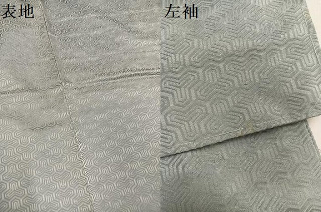 平和屋着物●上質な色無地 蕎麦切色 正絹 逸品 AABJ2946ph