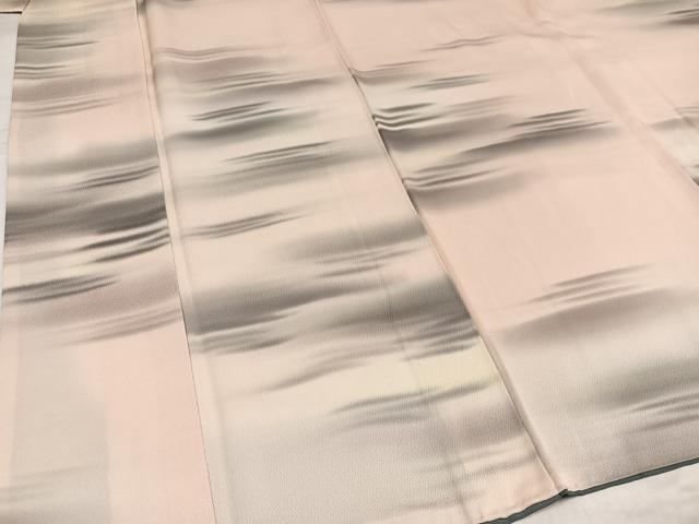 平和屋着物●上質な小紋 霞文 暈し染め 正絹 逸品 AABJ3002ph