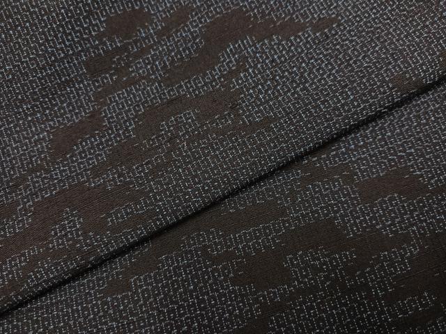 平和屋着物●結城紬 100亀甲 松 正絹 逸品 AABJ3034ph