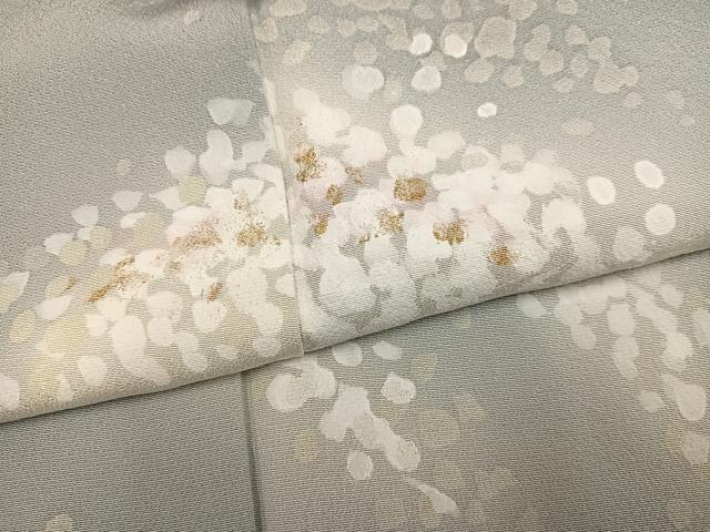 平和屋着物●訪問着 刺繍 霞文 暈し染め 金彩 正絹 逸品 AABJ3040ph