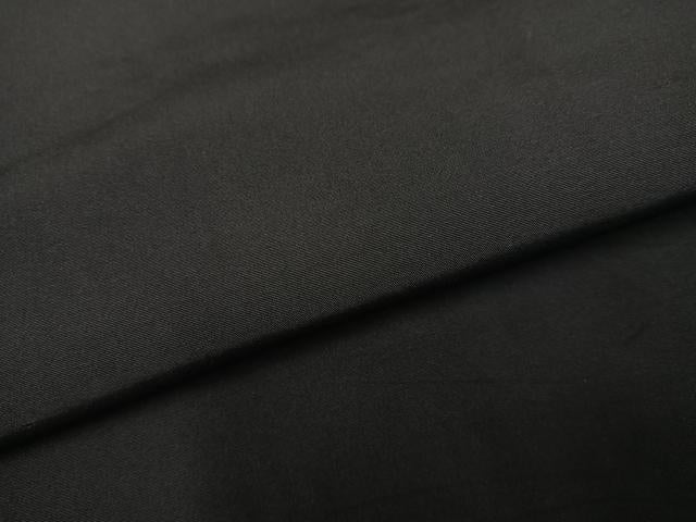 平和屋着物●男性 黒紋付・羽織セット 正絹 逸品 AABJ3052ph