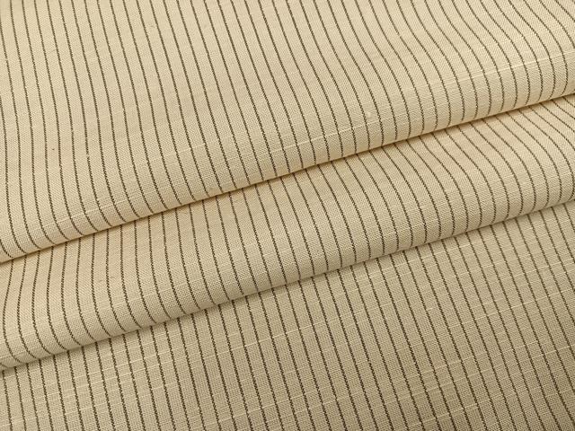 平和屋着物●上質な紬 間道 正絹 逸品 AABJ3058ph