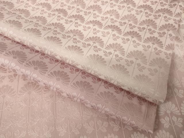 平和屋着物●上質な小紋 草花地紋 暈し染め 正絹 逸品 AABJ3090ck