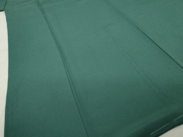 平和屋着物●上質な色無地 虫襖色 正絹 逸品 未使用 AABJ3093ck