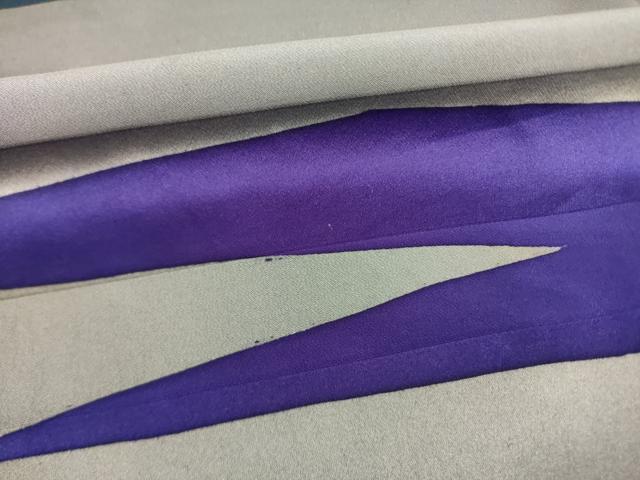 平和屋着物●訪問着 幾何学文様 正絹 逸品 AABJ3132ck