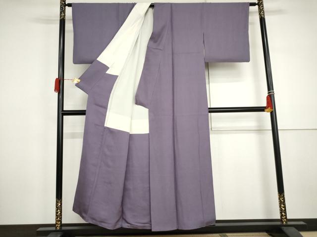 平和屋着物●江戸小紋 極小鮫小紋柄 正絹 逸品 AABJ3183cs