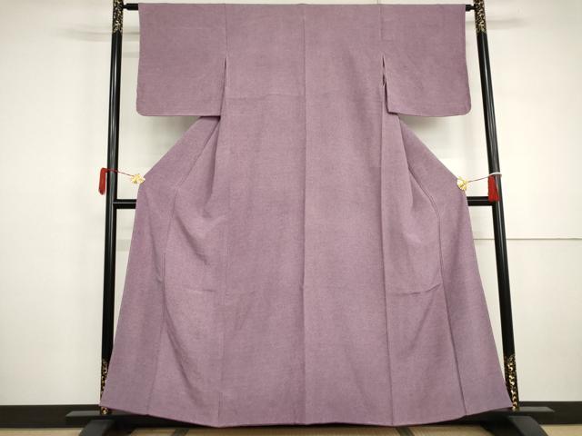 平和屋着物●江戸小紋 極小鮫小紋柄 正絹 逸品 AABJ3195cs
