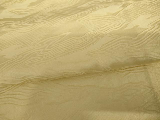 平和屋着物●上質な色無地 霞地紋 虫栗色 正絹 逸品 AABJ3198cs