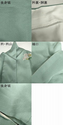 平和屋着物●訪問着 辻が花 暈し染め 金彩 正絹 逸品 AABJ3210cs