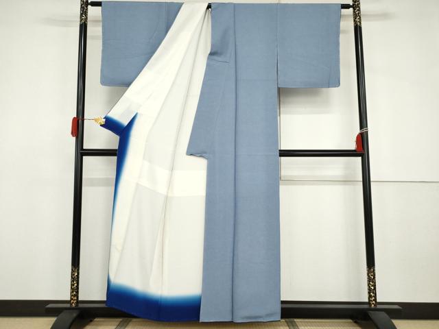 平和屋着物●江戸小紋 鮫小紋柄 正絹 逸品 未使用 AABJ3240cs