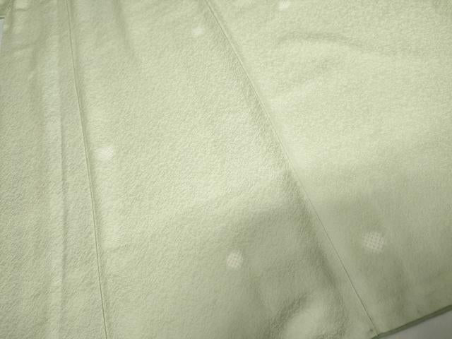 平和屋着物●久保伊智郎 小紋 鹿の子丸文 蛍暈し 正絹 逸品 AABJ3249cs