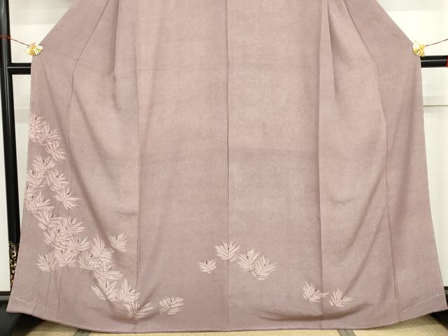 平和屋着物●人間国宝 小宮康孝 江戸小紋 訪問着 鮫小紋柄 松 正絹 逸品 未使用 AABJ3274cs